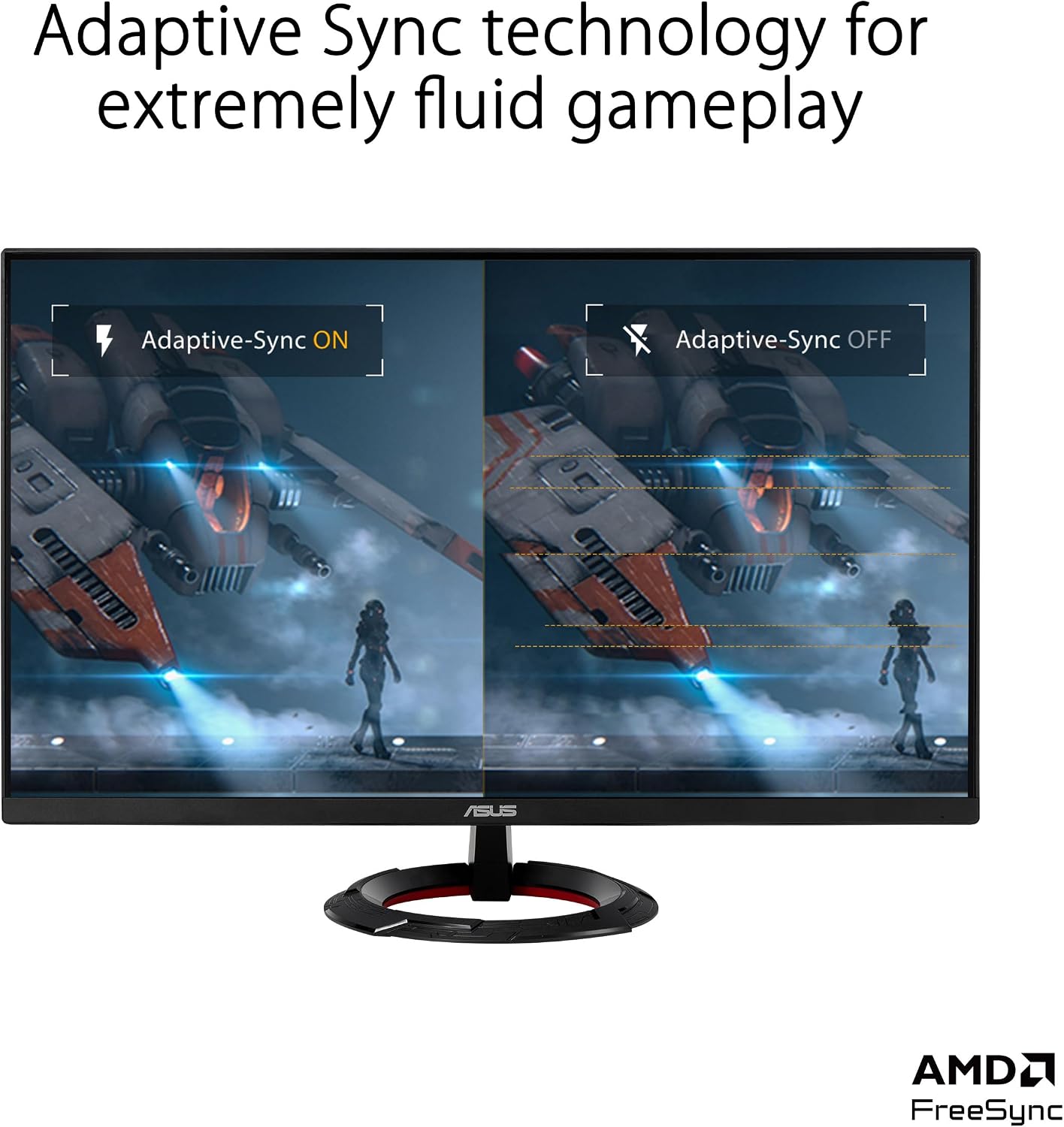 ASUS TUF Gaming 27' 1080P Monitor (VG279Q3R) - Full HD, 180Hz, Fast IPS, Extreme Low Motion Blur, 1ms, FreeSync, Variable Overdrive, Shadow Boost, Eye Care, 100% sRGB, 3 yr Warranty