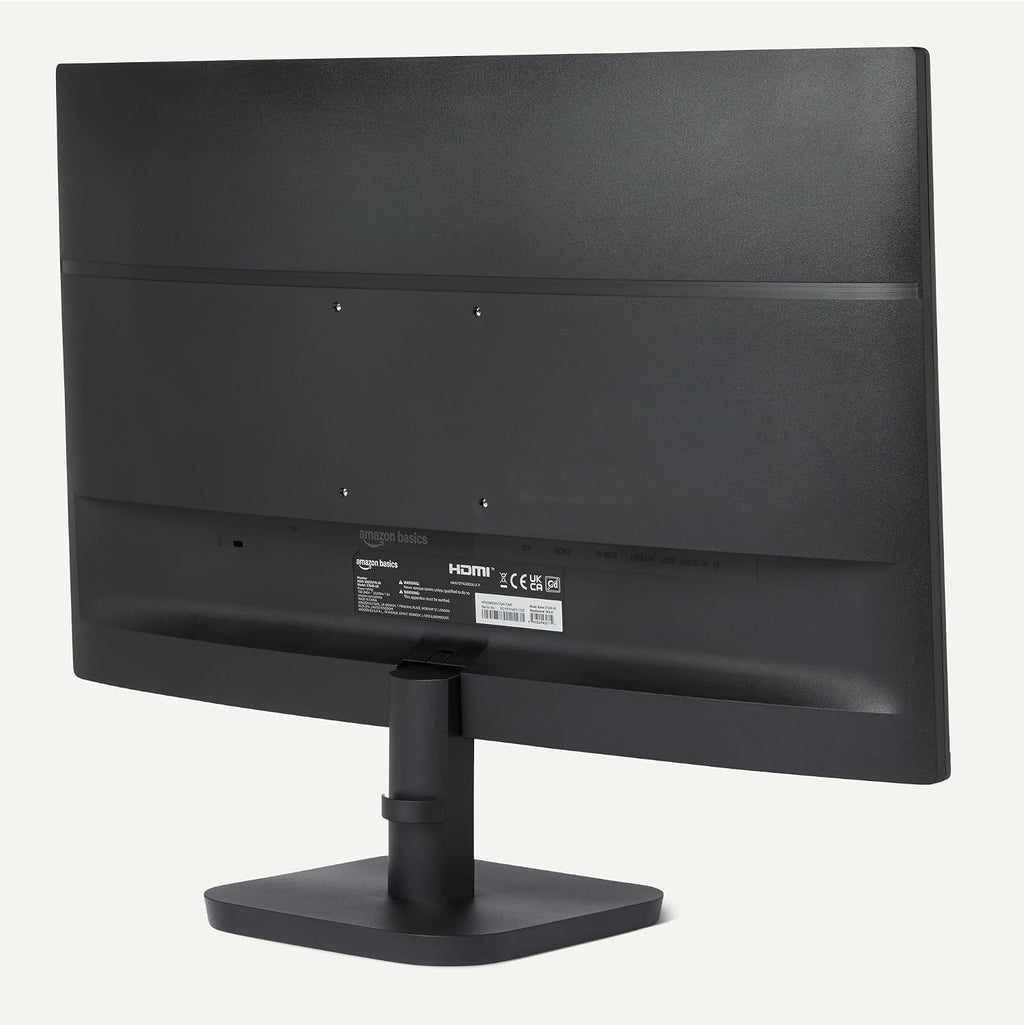Amazon Basics 27-inch Computer Monitor, 120 Hz, 1080P, IPS, HDMI, DisplayPort, VESA Compatible for Office, Home