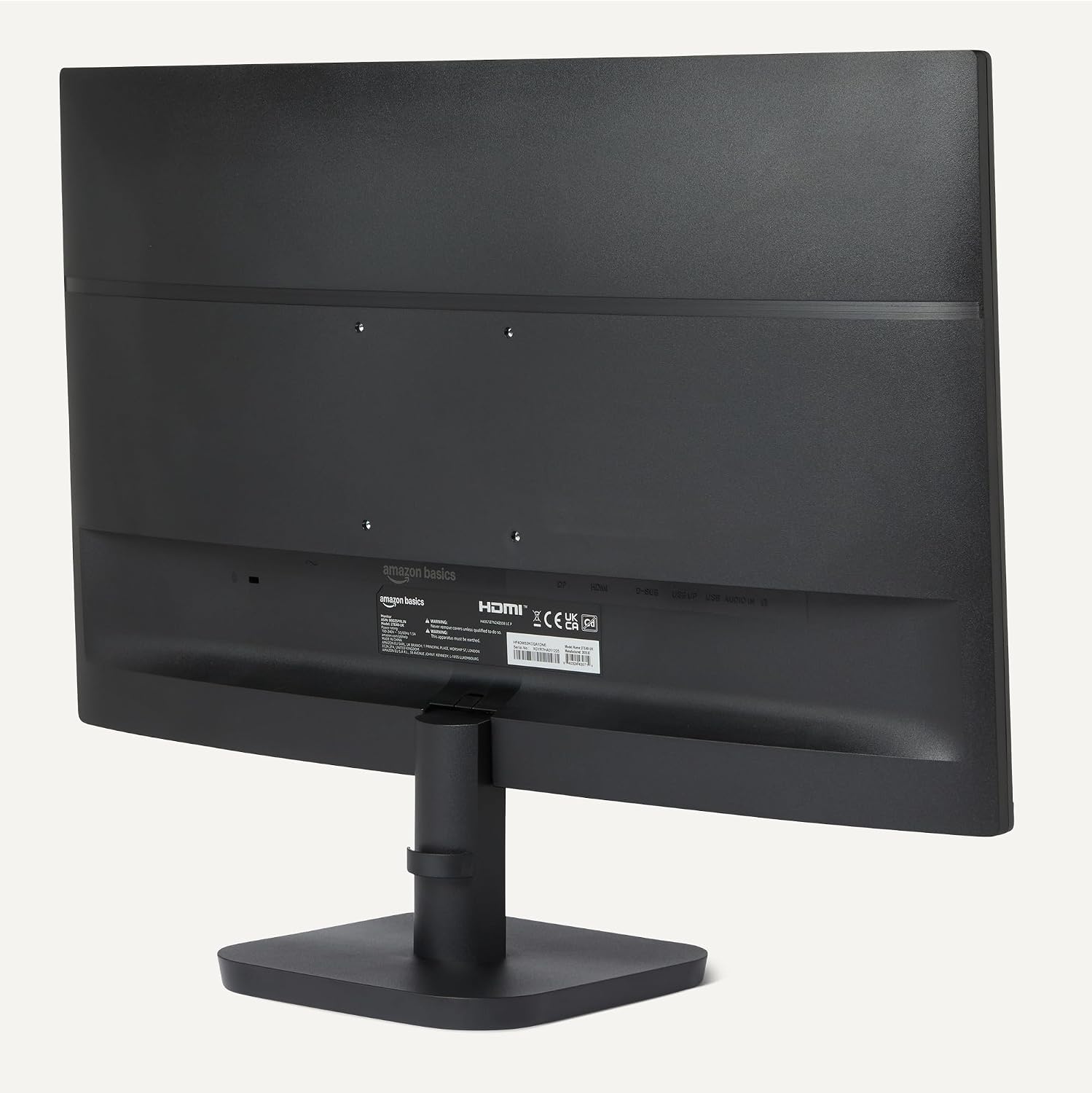 Amazon Basics 27-inch Computer Monitor, 120 Hz, 1080P, IPS, HDMI, DisplayPort, VESA Compatible for Office, Home