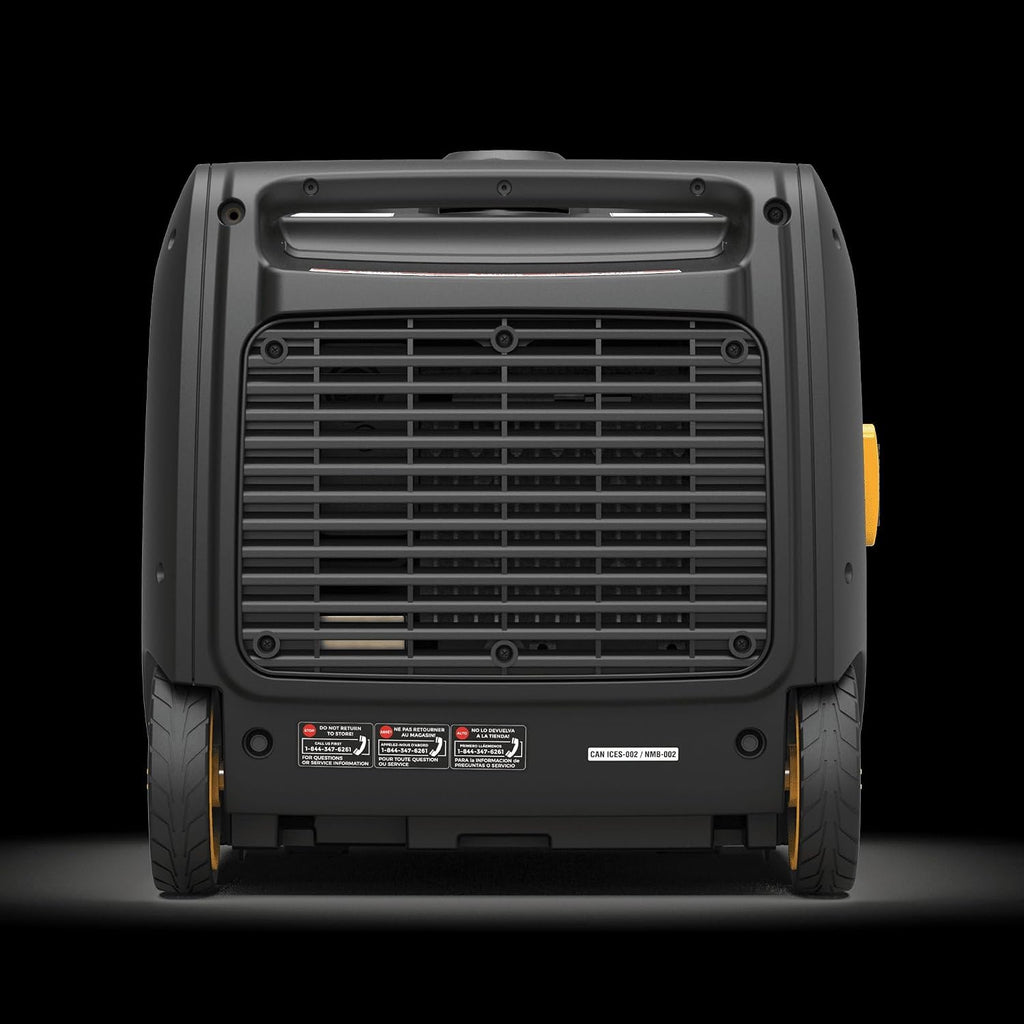 FIRMAN W03382 Gas Inverter Portable Generator, 3650W Electric Start Power, Quiet Whisper Series Muffler, Fuel Efficient Eco Mode, RV Ready 120V Output, Camping Outdoor Recreation, Home Backup Use