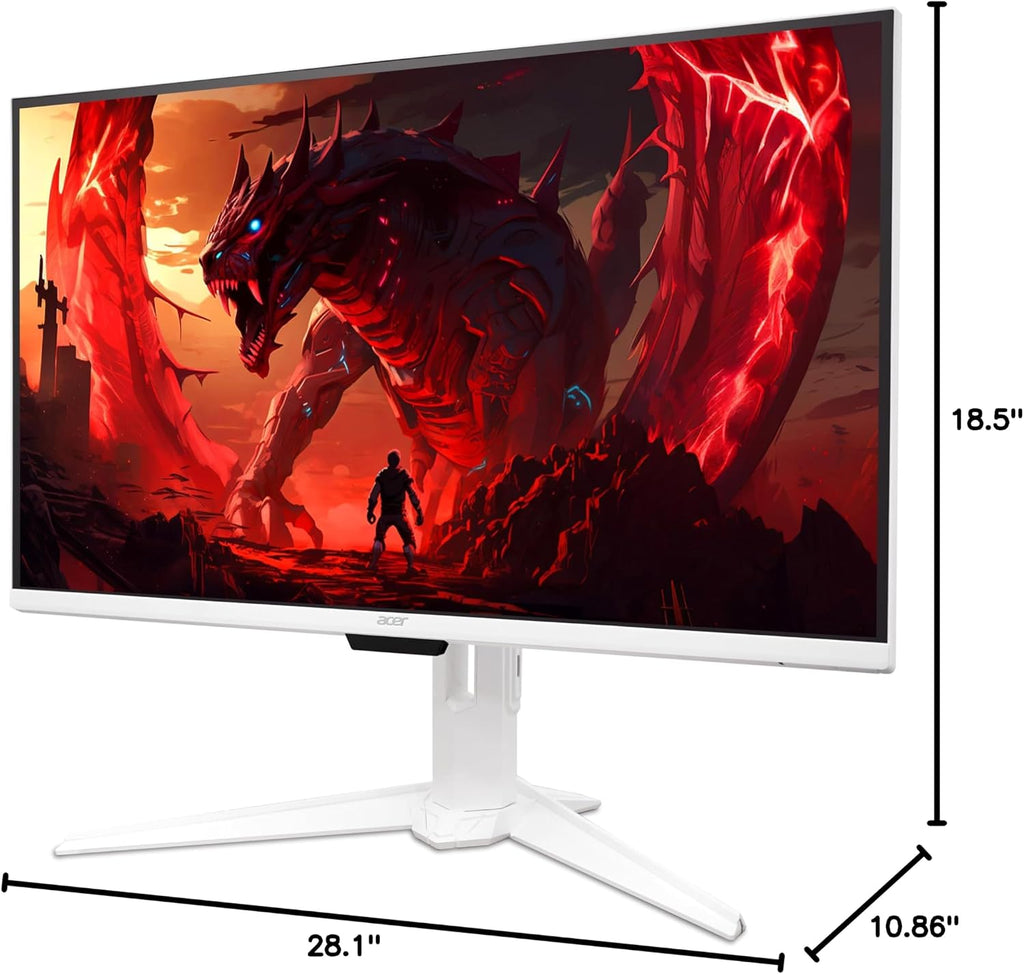 acer Nitro Gaming Smart Monitor with Google TV | 31.5' WQHD 2560 x 1440 | AMD FreeSync | Up to 180Hz | 1ms (VRB) | 1 x USB Type-C Port, 1 x Display Port 1.4 & 1 x HDMI 2.0 Port | GA321QU Pwmipruxw