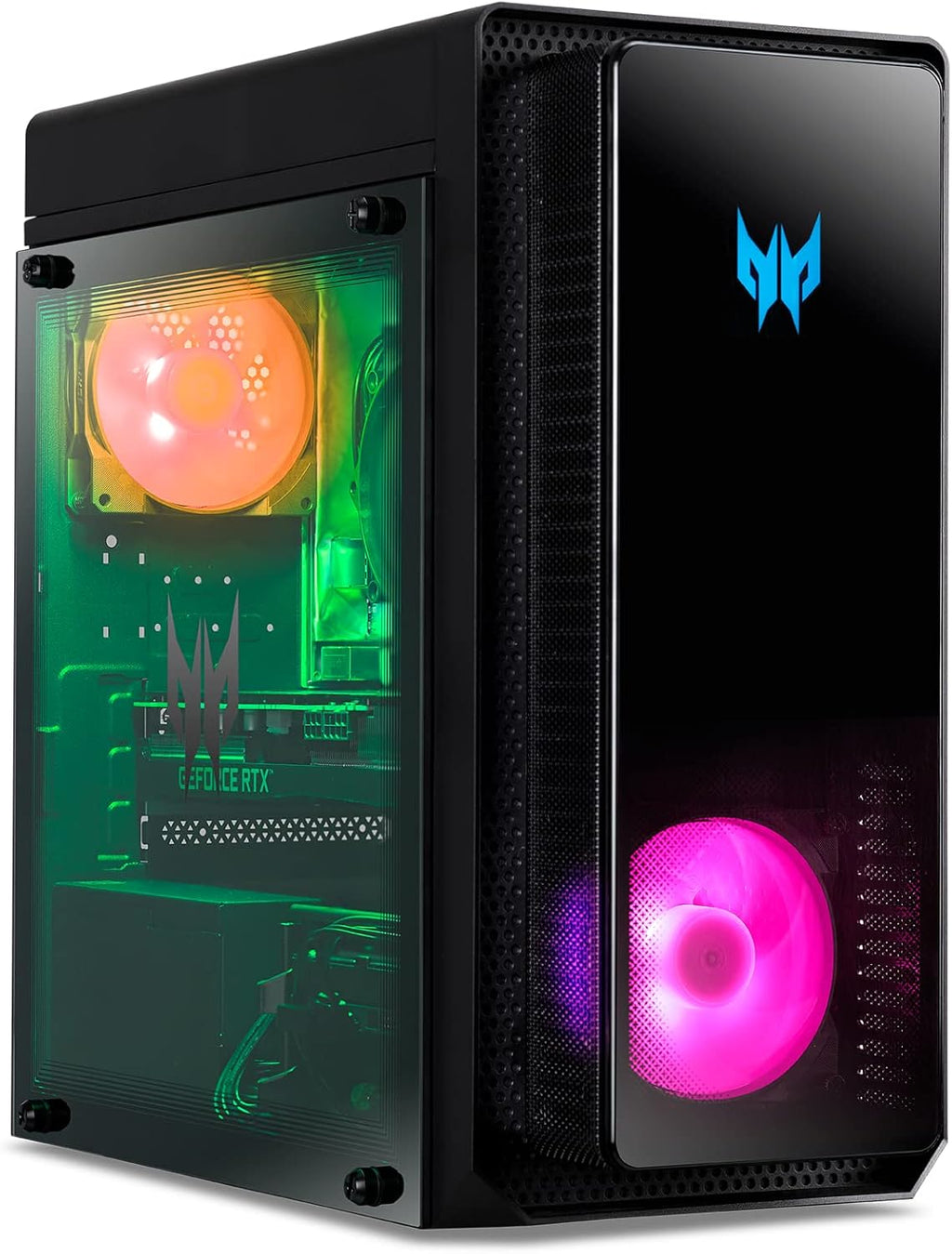acer Predator Orion 3000 PO3-640G-UR11 Gaming Desktop | 12th Gen Intel Core i7-12700F 12-Core | NVIDIA GeForce RTX 3060 | 16GB DDR4 | 512GB SSD | 1TB HDD | Intel Wi-Fi 6E | Keyboard & Mouse,Black