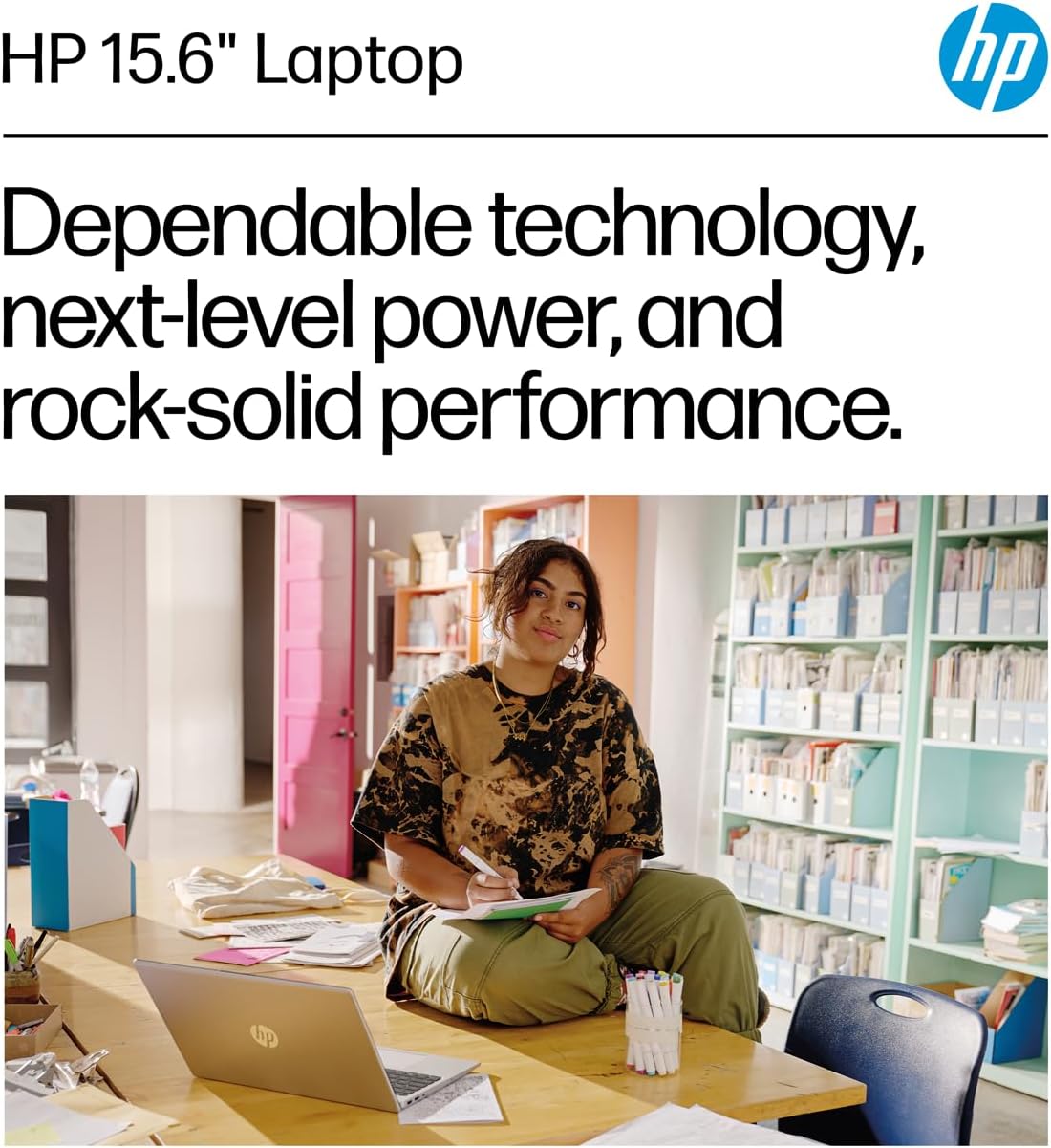 HP 15 Laptop (15.6' FHD Touchscreen, Intel Core i5-1334U (> i7-1255U), 16GB RAM, 512GB SSD) for Business, Students, Home, 10-Hour Long Battery Life, IST Hub, Wi-Fi 6, Numpad, Fast Charge, Win 11 Home