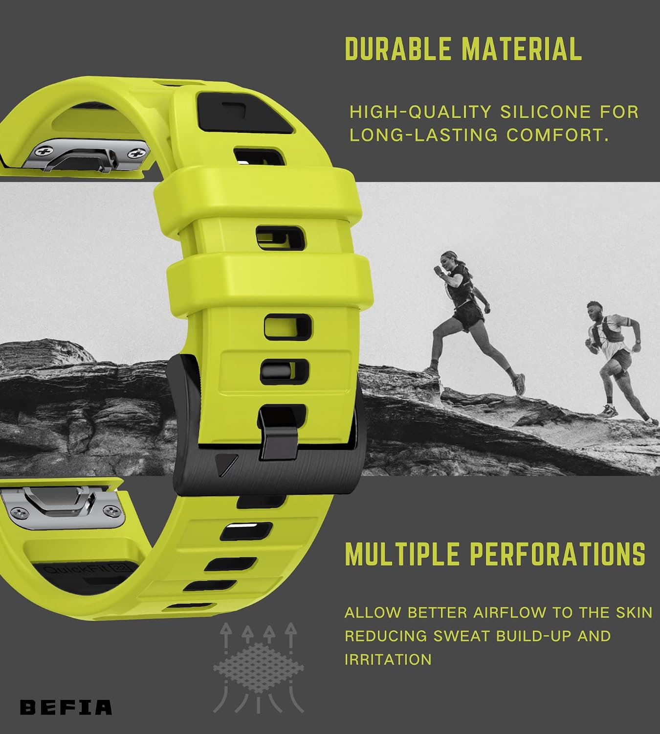 22mm Watch Band for Garmin fenix 8 47mm 5 6 fenix 7 sapphire solar band Quick Fit 22 Watch Bands for Garmin Watch Forerunner 965 955 epix gen 2 47mm Strap Comfort for Men Women