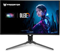 acer Predator Gaming Monitor | 31.5' UHD 3840 x 2160 OLED | AMD FreeSync Premium Pro | 240Hz | 0.03ms | VESA DisplayHDR True Black 400 | DCI-P3 99% | Display Port 1.4 & 2 x HDMI 2.1 | X32 X2bmiiphx