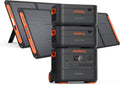 Jackery Explorer 2000 Plus Portable Power Station & 2x Extra Battery, 2x 200W Solar Panel, 6128Wh LiFePO4, 10-Year Lifespan, 3000W Output, Expandable to 24kWh, UPS Home Backup for Camping RV Emergency