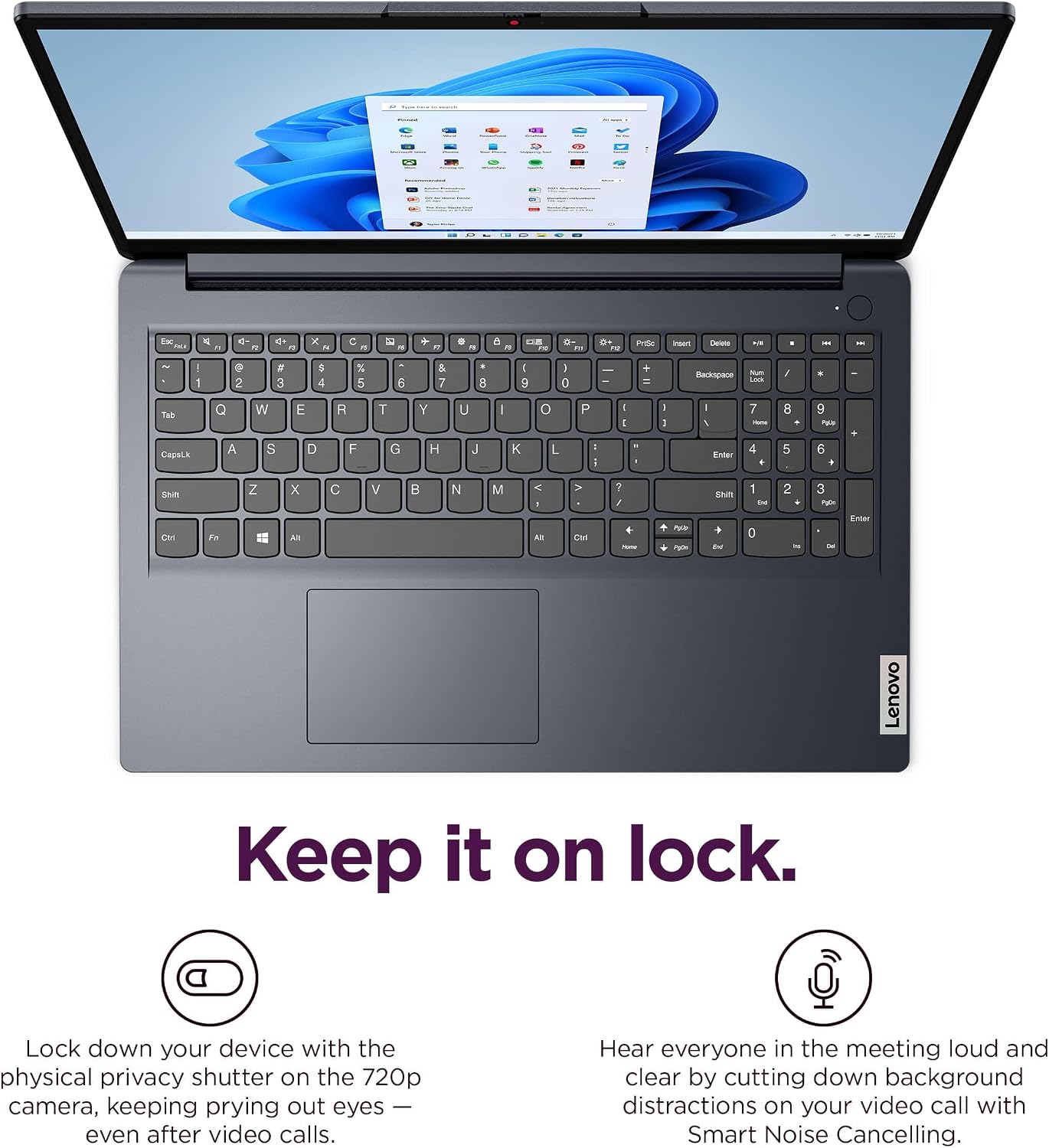 Lenovo IdeaPad 1i 15.6' FHD Touchscreen Laptop (Intel Core i5-1334U (> i7-1255U), 16GB, 512GB SSD), for Home, Student, Business, Webcam w/ Shutter, Slim,10-Hr Long Battery Life, Wi-Fi 6, Win 11 Home