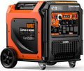 AIVOLT 11250W Dual Fuel Inverter Generator with Remote/Electric/Recoil Start, 50 AMP RV Ready, CARB Compliant 50 State Approved, Ultra Quiet Gas Propane Generator for Home Backup, Food Truck, Job Site