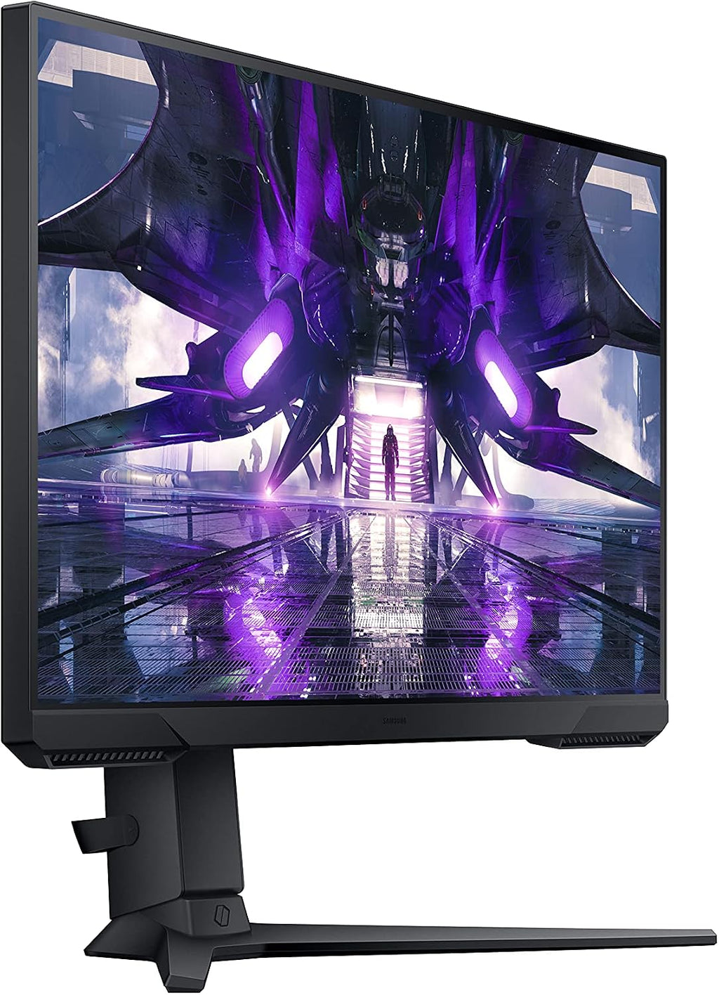 SAMSUNG 27' Odyssey G32A FHD 1ms 165Hz Gaming Monitor with Eye Saver Mode, Free-Sync Premium, Height Adjustable Screen for Gamer Comfort, VESA Mount Capability (LS27AG320NNXZA)