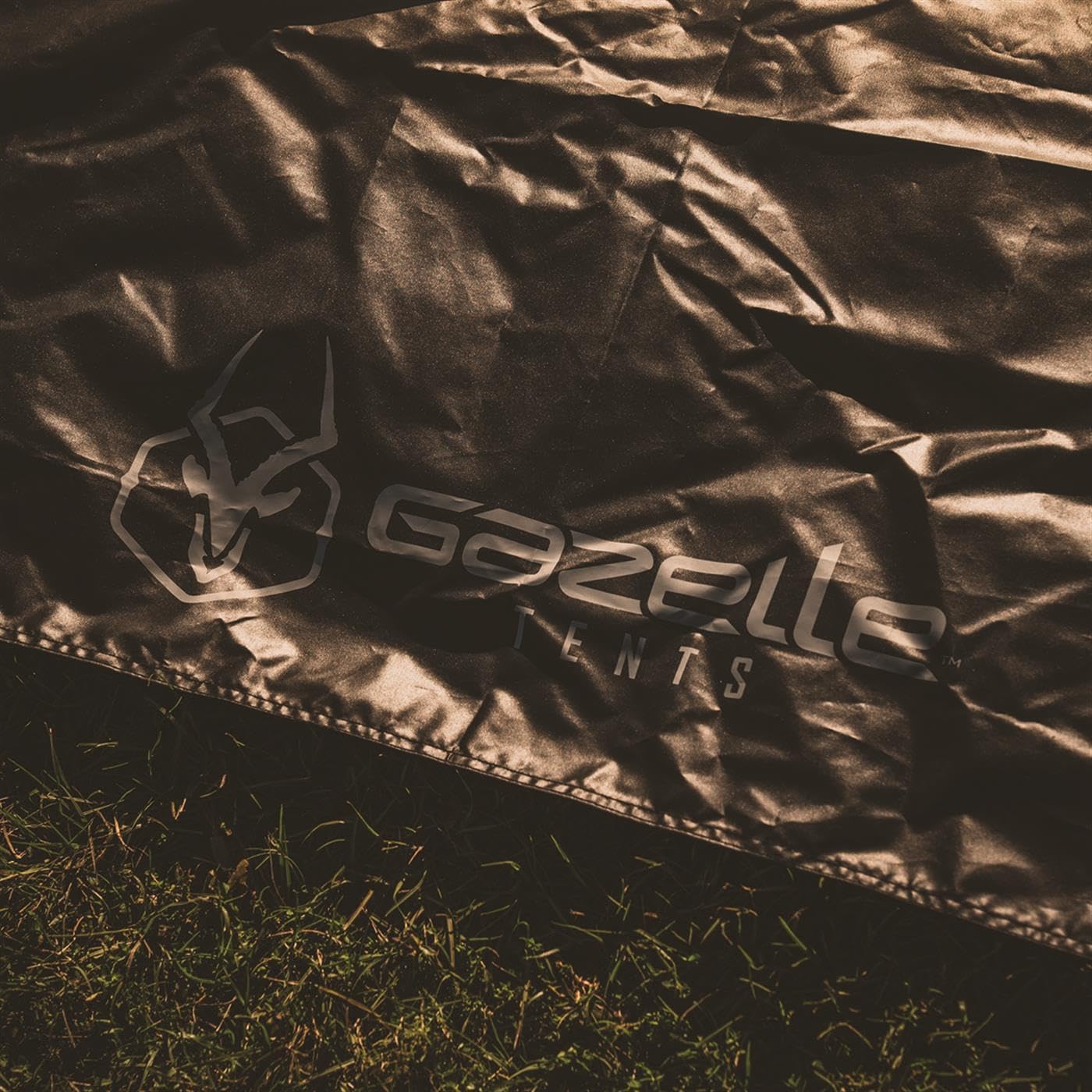 Gazelle Tents™, G6 6-Sided Gazebo Footprint, Waterproof Ground Tarp, 6 Tack Down Stakes, GA106