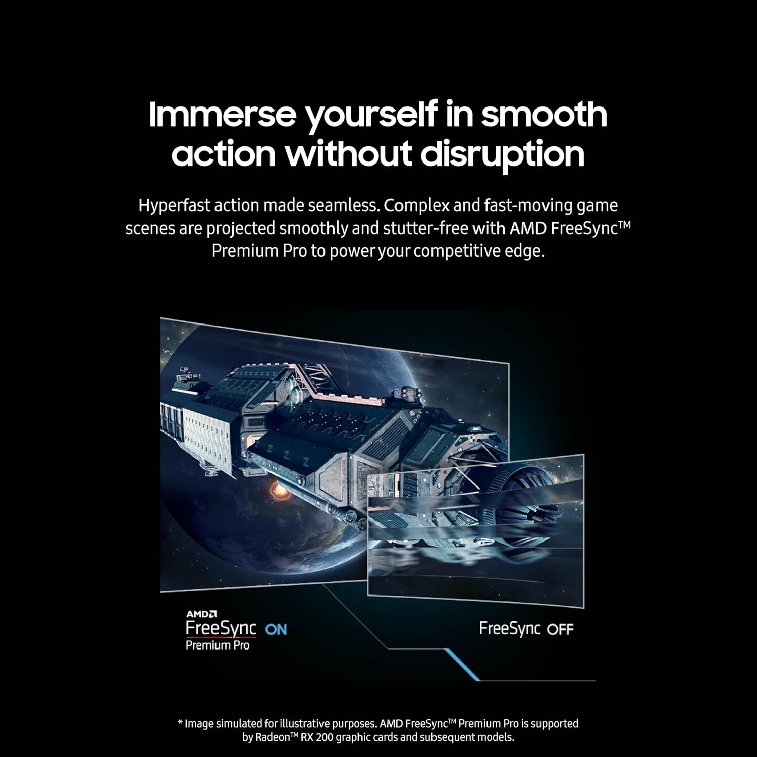 Samsung 49' Odyssey G9 Series DQHD 1000R Curved Gaming Monitor, 1ms(GtG), VESA DisplayHDR 1000, 240Hz, AMD FreeSync Premium Pro, Height Adjustable Stand, Ultrawide Screen, LS49CG954ENXZA, 2024