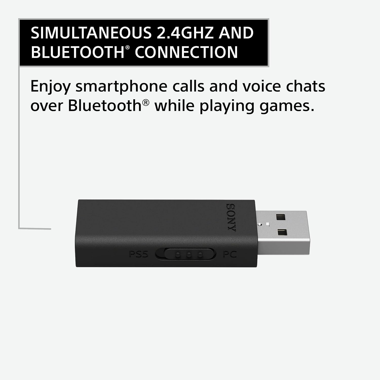 Sony INZONE H9 Gaming Headset, Wireless Noise Canceling Bluetooth Headset With Microphone, 360 Spatial Sound, For PC and PS5 (WH-G900N), White