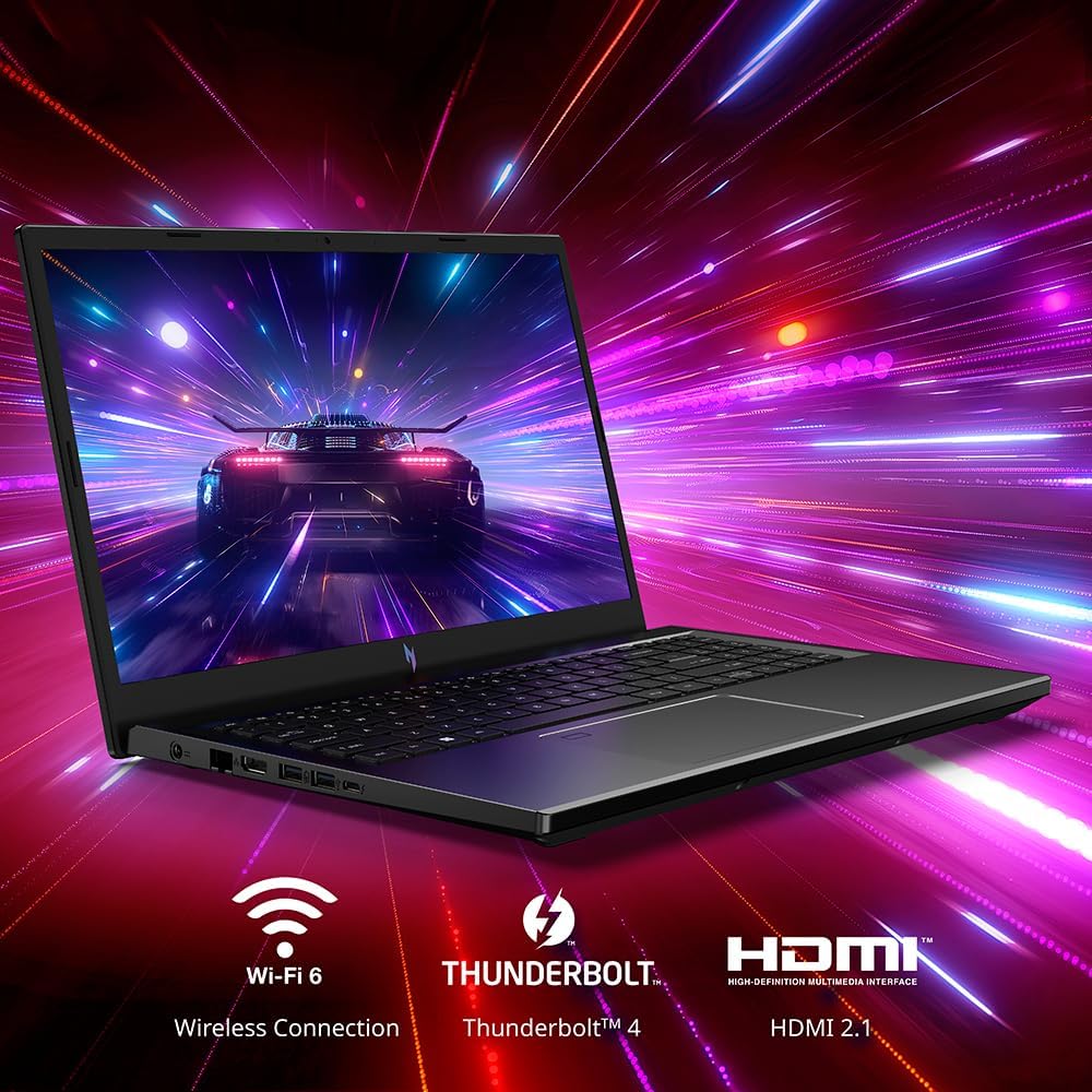 acer Nitro V Gaming Laptop | Intel Core i7-13620H Processor | NVIDIA GeForce RTX 4050 Laptop GPU | 15.6' FHD IPS 165Hz Display | 16GB DDR5 | 1TB Gen 4 SSD | Wi-Fi 6 | Backlit KB | ANV15-51-723D