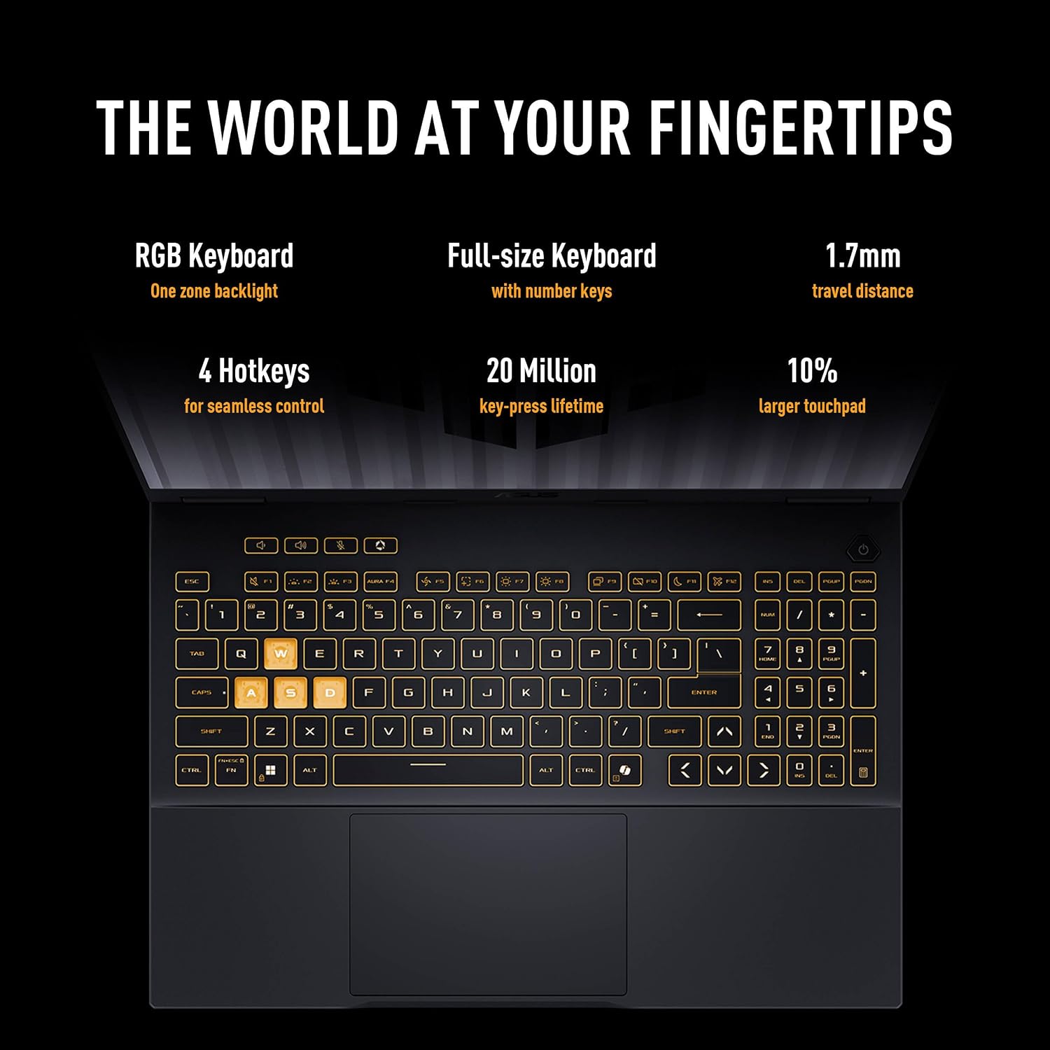 ASUS TUF Gaming F16 Laptop, NVIDIA RTX 5060, Intel i7-14650HX(Up to 5.2GHz), 16' FHD+ 165Hz LCD Anti-Glare Display, WiFi 6E, Fast Charge, 32 GB DDR5, 1 TB SSD, Windows 11 Pro, Accessories