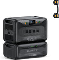 BLUETTI Apex 300 Portable Power Station & B300K Expansion Battery, 5529.6Wh LFP Battery Backup with 6 3840W AC Outlets (7680W Surge), 120V/240V Dual Voltage Output, for Home, RV and Emergencies