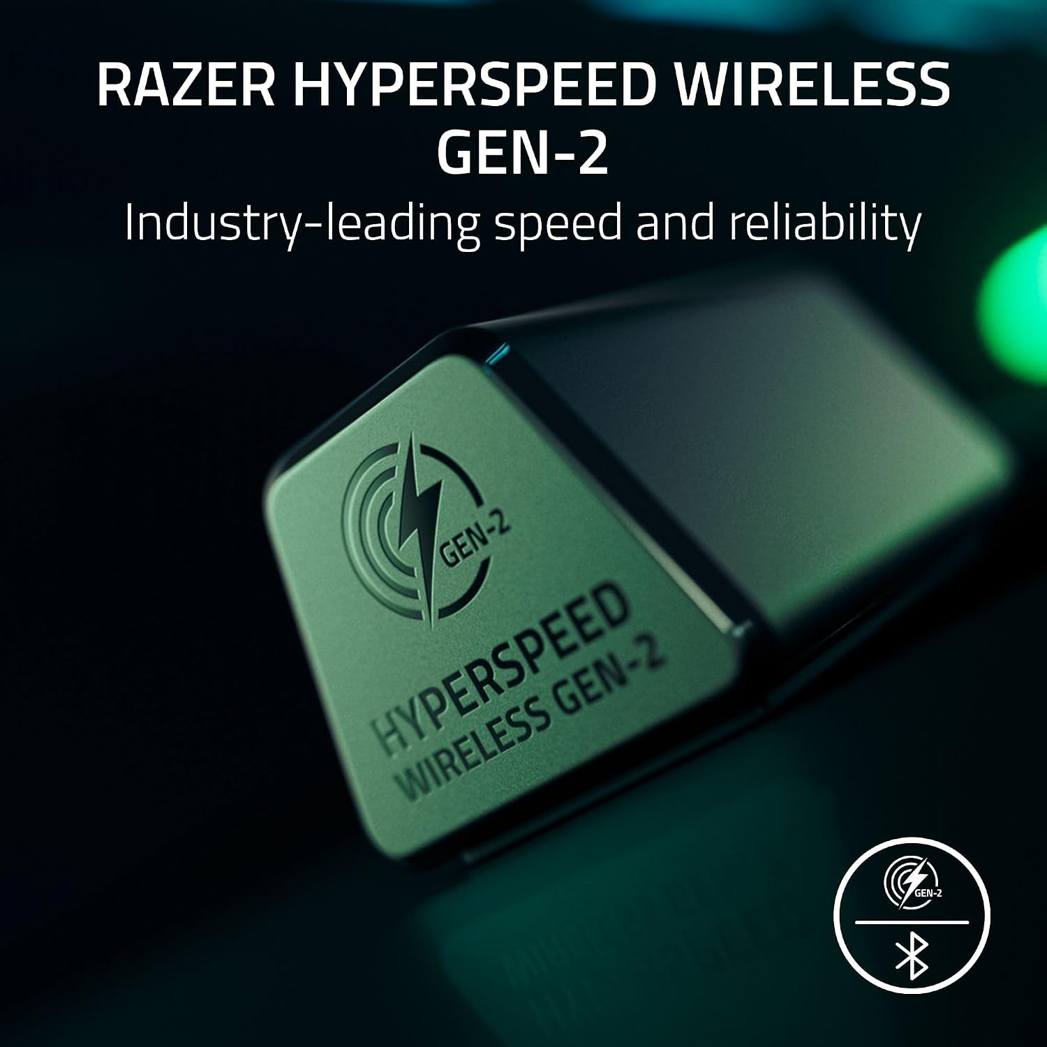 Razer BlackShark V3 Wireless Gaming Headset for PC: 50mm Drivers - Super Wideband Mic - 2.4 GHz, Bluetooth, USB - Works with Mac, PS5, Nintendo Switch, Smartphone - 70 Hr Battery - Black (Renewed)