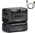 BLUETTI Apex 300 Solar Generator & B300K with TT-30 30A Cable, 5529.6Wh LFP Battery Backup Power Station with 6 3840W AC Outlets (7680W Surge), 2H Fast Charge, Generator Support