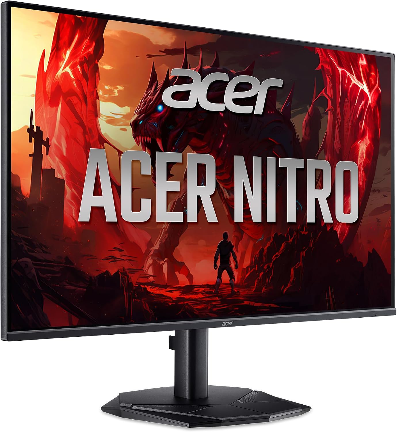 Acer Nitro 23.8' Full HD 1920 x 1080 IPS Gaming Monitor | AMD FreeSync Premium | 240Hz Refresh | Up to 0.5ms | sRGB 99% | HDR 10 Support | 1 x Display Port 1.2 & 2 x HDMI 2.0 | KG240Y W3biip