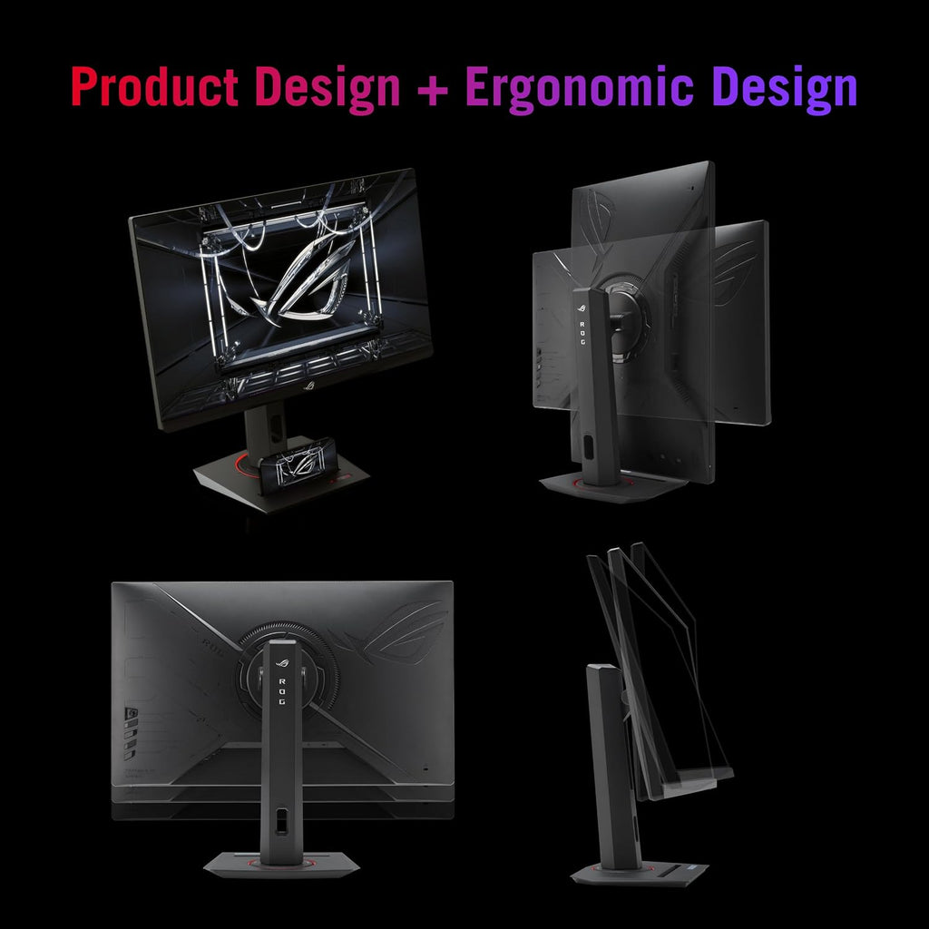 ASUS ROG Strix 25' (24.5' viewable) Esports Gaming Monitor (XG259QNS) - Full HD, 380Hz, 0.3ms, Fast IPS, Extreme Low Motion Blur Sync, FreeSync Premium, DisplayWidget, Ergonomic, 3 yr Warranty