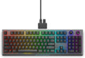 Alienware AW920K Tri-Mode Wireless Gaming Keyboard - Rechargeable, Wireless/Wired, Magnetic Snap-on Charging, Programmable Rocker Switch and Dial, AlienFX per-Key RGB - Dark Side of The Moon