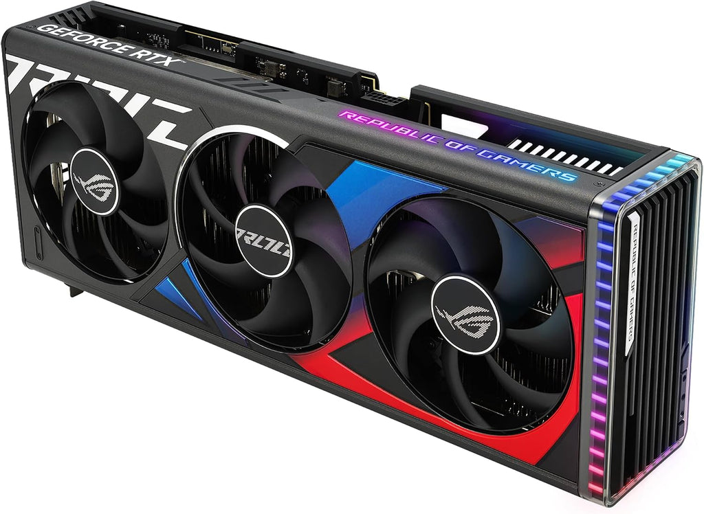 ASUS ROG Strix GeForce RTX™ 4080 Super Gaming Graphics Card (PCIe 4.0, 16GB GDDR6X, DLSS 3, HDMI 2.1a, DisplayPort 1.4a, Vapor Chamber, Massive Vented Backplate, Power Sensing, Aura Sync)