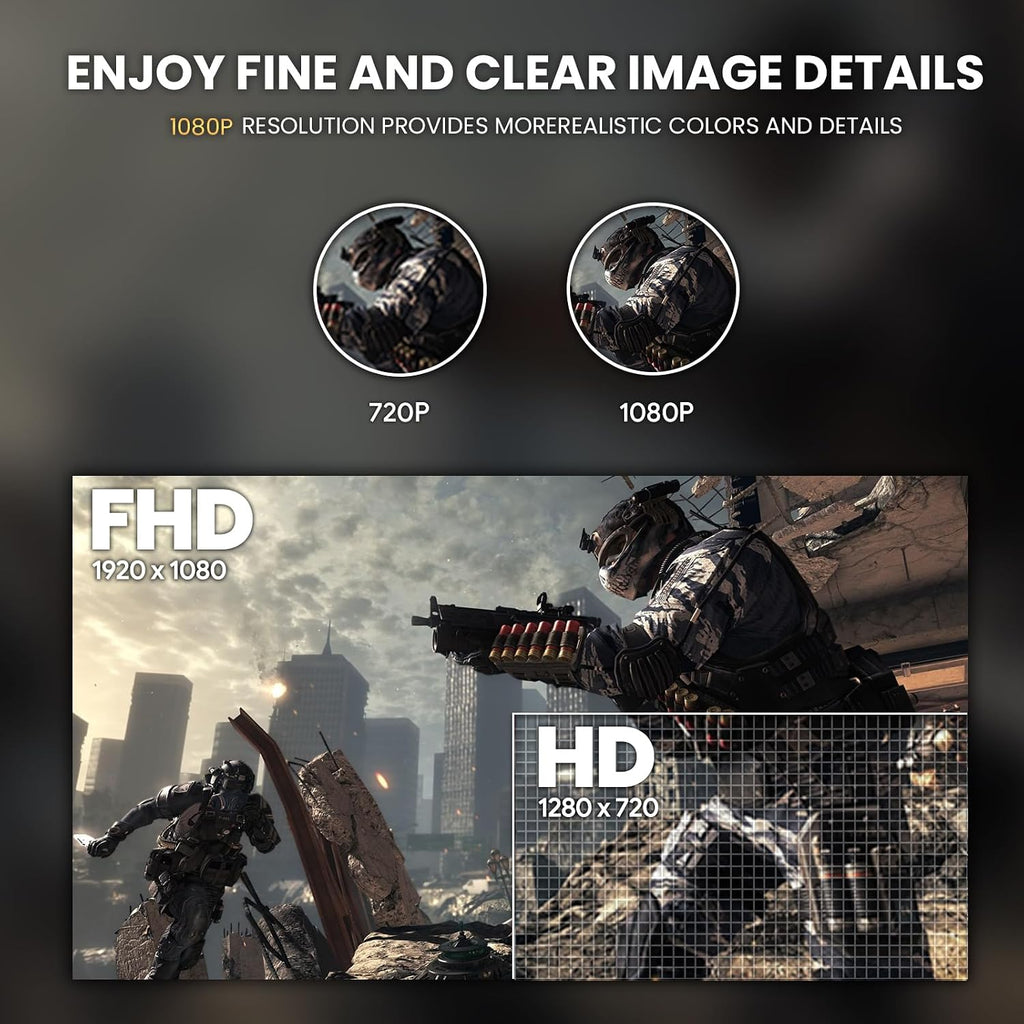 CRUA 27' Curved Gaming Monitor, FHD 1920x1080P, 144Hz/180Hz Computer Monitor, 1800R VA Screen, 120% sRGB, AMD FreeSync, HDMI & DP, Wall Mount Install- Black