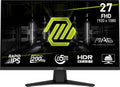 msi MAG 274F 27-inch 1920 x 1080 (FHD) Gaming Office Monitor, 200Hz, Adaptive Sync, HDR Ready, HDMI, VGA Port, VESA Mountable, Tilt, 4-Side Slim Bezel,0.5ms, Black