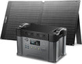 ALLPOWERS S2000 Pro Solar Generator with SE100 Panel Included 2400W MPPT Portable Power Station with Foldable Solar Panel 100W, Solar Backup Power for Van House Outdoor Camping
