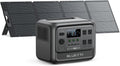 BLUETTI Elite 100 V2 Solar Generator with 200W Solar Panel (Ships Separately), Portable Power Station 1024Wh w/ 4 1800W AC Outlets, 35% Smaller, Ideal for Camping, Emergencies, Backup Power