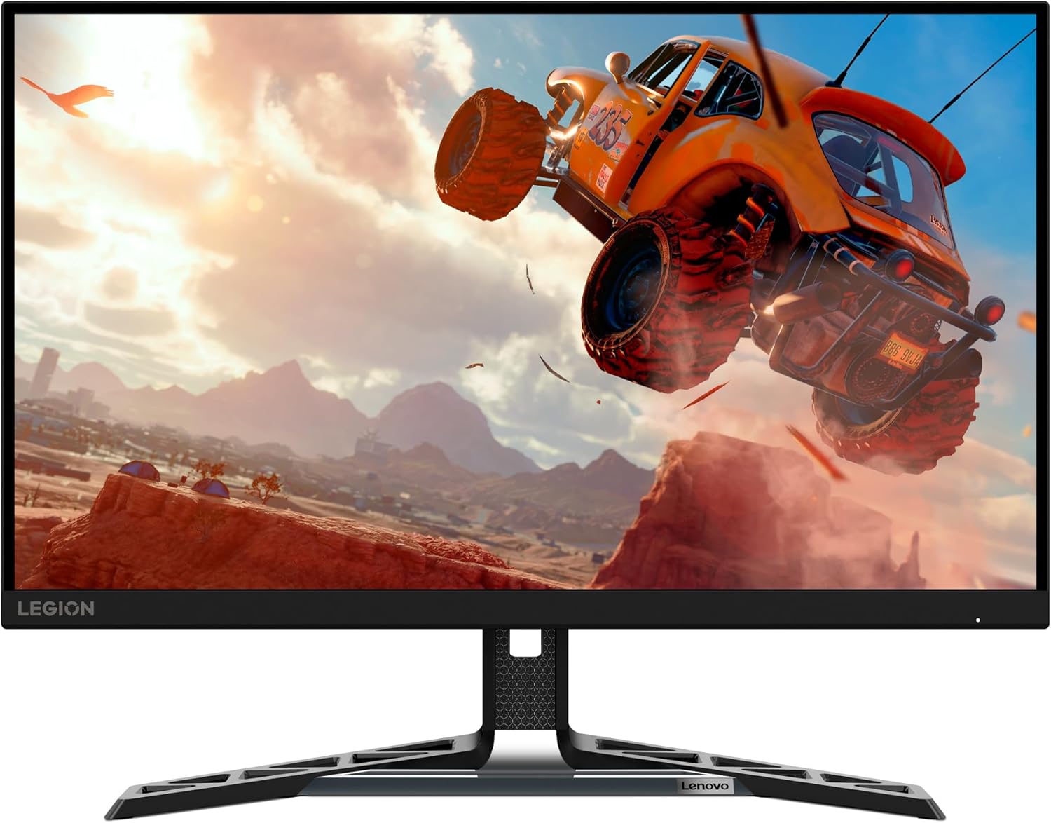Lenovo Legion R27qe Gaming Monitor, 27' QHD Display, 180Hz, 0.5ms Response, AMD FreeSync, HDR400, Lift/Tilt/Pivot/Swivel Stand, HDMI 2.1 and DisplayPort 1.4, 450 nits, Black