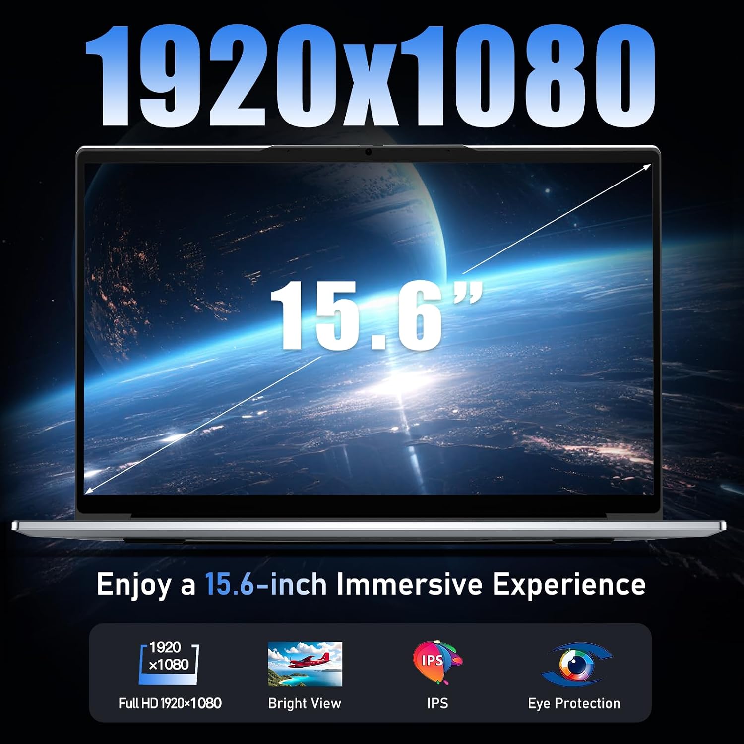 Gaming Laptop Computer, 15.6 Inch Lap Top PC Windows 11 Pro 2026, i9-11900H Processor(up to 4.9Ghz), 16GB RAM 1TB SSD, 1920 * 1080 IPS Display, Office 365, Backlit Keyboard, 57.75Wh Battery