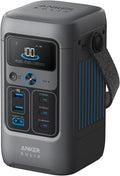 Anker SOLIX C200 DC Power Bank Station, 192Wh Portable Power Station, LiFePO4 Battery, 200W Solar Generator, for Outdoor Camping, Traveling, and Emergencies (No Wall Charger Included)