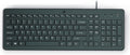 HP 150 Wired Keyboard-Full-Sized, Keyboard with Numeric Keypad-Silent-Touch Chiclet Keyboard - Ergonomic,Comfortable Design-USB Plug-and-Play Connectivity, LED Indicators (664R5AA, Black) (Pack of 10)
