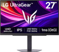 LG 27G810A-B 27-inch Ultragear 4K UHD (3840 x 2160) IPS Gaming Monitor, Dual Mode UHD 180Hz or FHD 360Hz, 1ms, NVIDIA G-Sync, AMD FreeSync Premium, VESA DisplayHDR 400, HDMI 2.1, Black