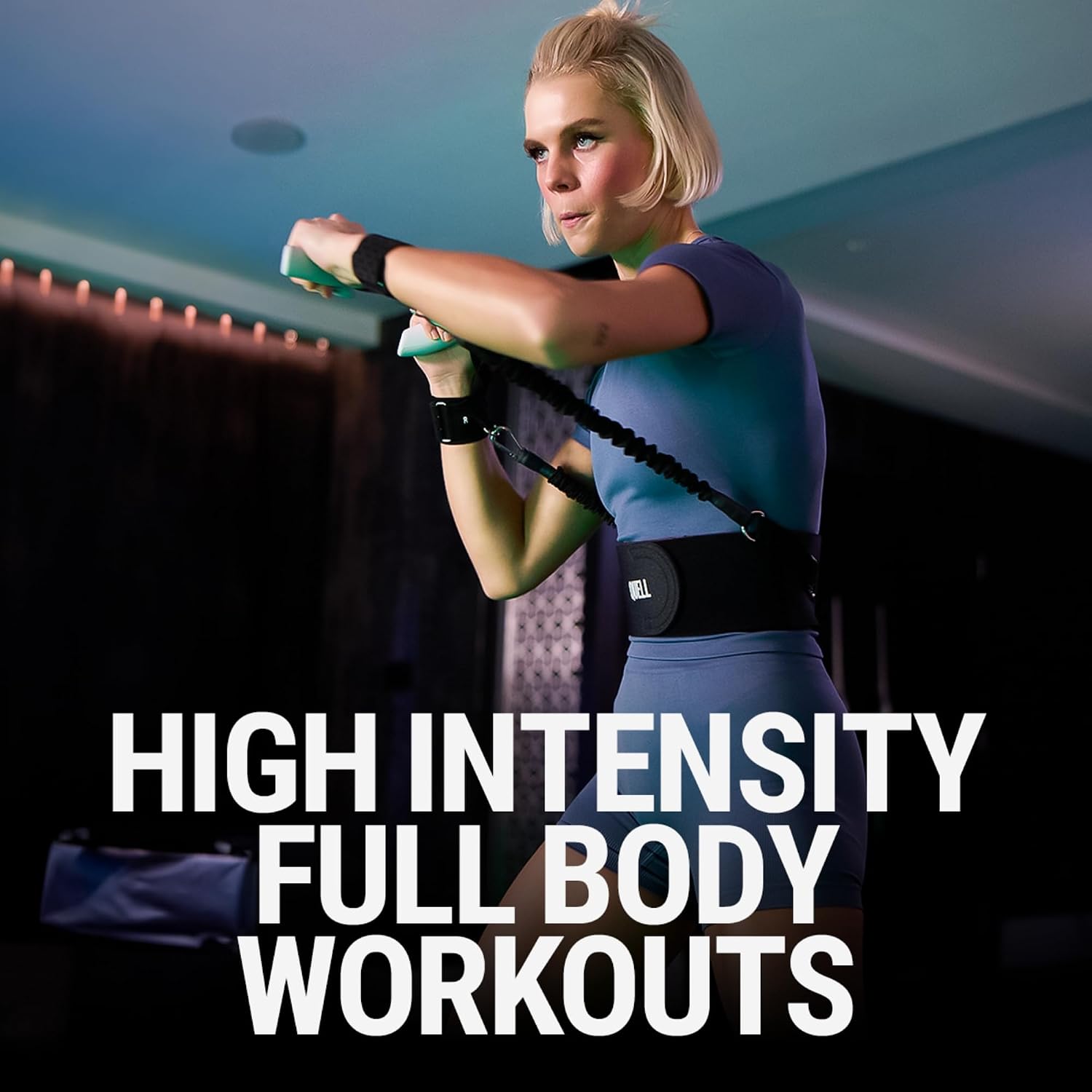 Quell Impact - Immersive Fitness Gaming Platform, high-intensity, resistance based, at-home workouts, high octane gameplay, motion tracking technology, fitness analytics (Small)