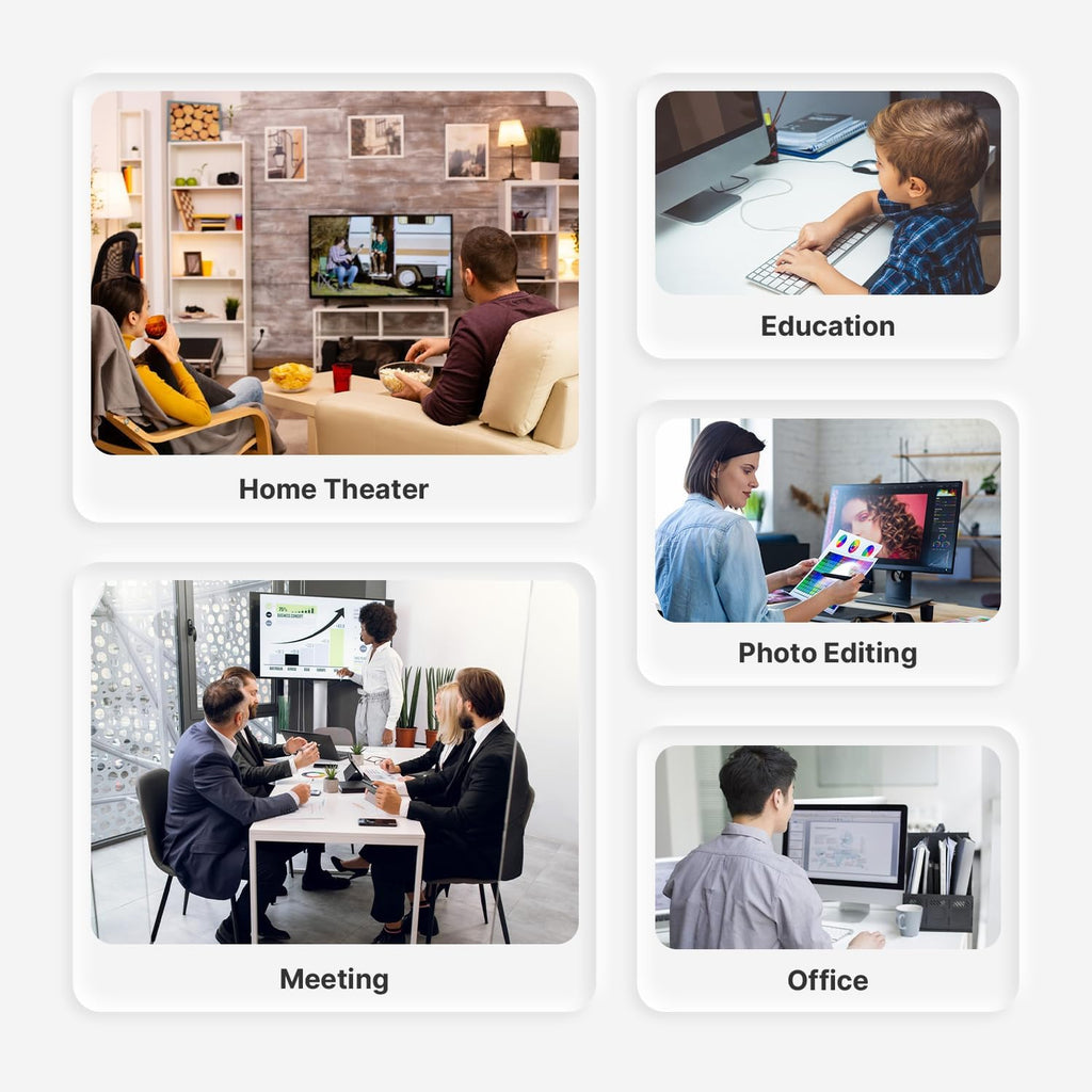 C4 Mini PC 11 Pro, Ryzen 5 3550H Mini Desktop Computer (Beat N150/N100/N95) Dual 1000Mbps NIC LAN, 8GB RAM 256GB SSD Micro PC, WiFi 5, BT 5.0, Triple Display, PC for Home Theater, Office