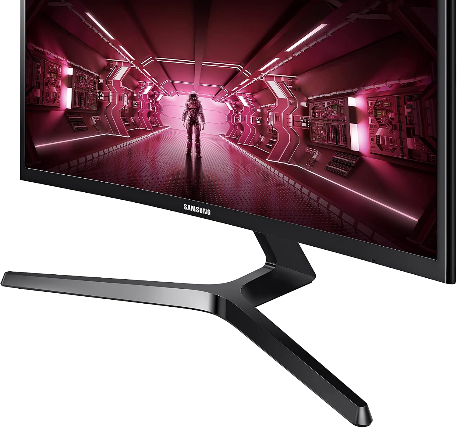 SAMSUNG 24-Inch CRG5 144Hz Curved Gaming Monitor (LC24RG50FQNXZA) â€' Computer Monitor, 1920 x 1080p Resolution, 4ms Response, FreeSync, Game Mode, HDMI