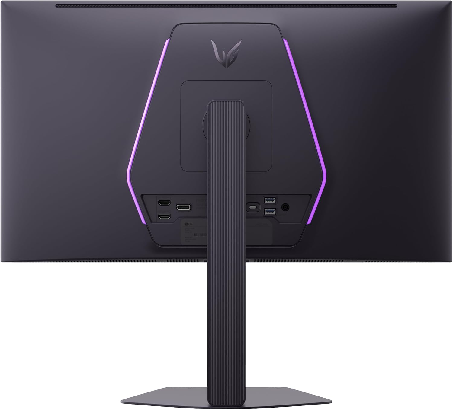 LG 27GX790B-B 27' Ultragear QHD (3440 x 1440) OLED Gaming Monitor, Dual Mode (QHD 540Hz/ HD 720Hz), 0.02ms, TrueBlack 500, NVIDIA G-Sync Compatible, AMD FreeSync Premium Pro, DP 2.1, USB-C, Black
