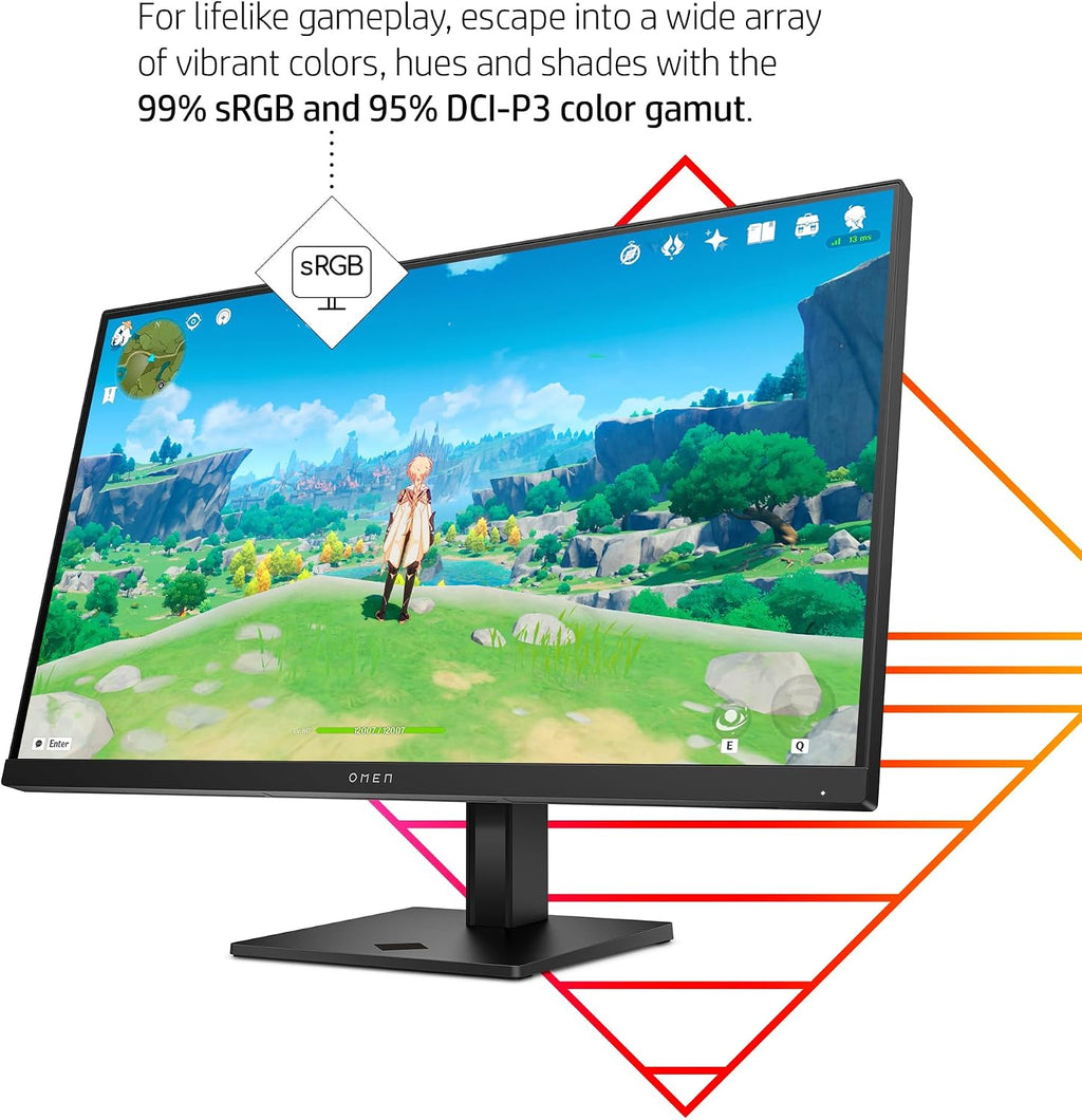 HP: OMEN 27 inch FHD 165Hz Gaming Monitor – OMEN 27