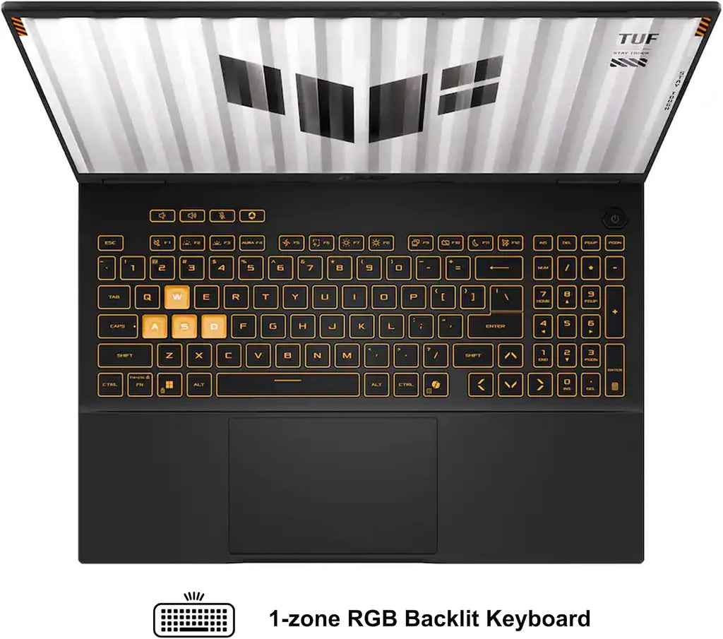 ASUS TUF Gaming F16 Laptop 16' WUXGA IPS 165Hz (100% sRGB, GSYNC) Intel 16-core i7-14650HX 32GB RAM 2TB SSD GeForce RTX 5070 (Up to 798 AI Tops) RGB Backlit Thunderbolt Hi-Res Win11 ICP Hub