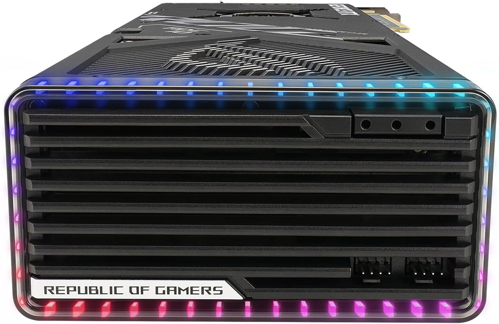 ASUS ROG Strix GeForce RTX™ 4080 Super OC Edition Gaming Graphics Card (PCIe 4.0, 16GB GDDR6X, DLSS 3, HDMI 2.1a, DisplayPort 1.4a, Vapor Chamber, Massive Vented Backplate, Power Sensing, Aura Sync)