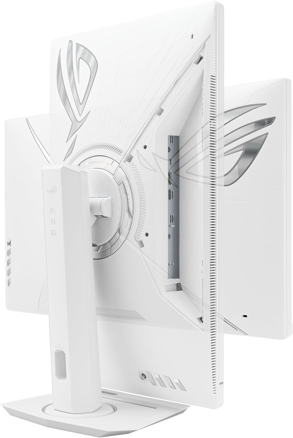 ASUS ROG Strix 27' 1440P USB-C HDR Gaming Monitor (XG27ACG-W) - White, QHD, 180Hz, 1ms, Fast IPS, DCI-P3 95%, Extreme Low Motion Blur Sync, G-Sync Compatible, Tripod Socket, AI Gaming, 3yr Warranty