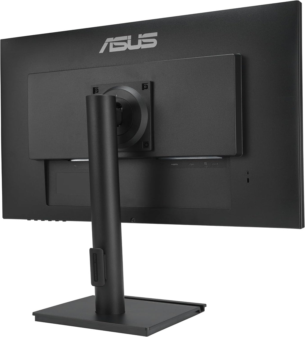 ASUS 27' 1080P Business Monitor (VA27DQFS) - IPS, 100Hz, 1ms, Adaptive-Sync, HDMI, DisplayPort, VGA, for Working and Gaming, Ergo Design, Blue Light Filter, Flicker Free, 3 yr Warranty TAA Compliant