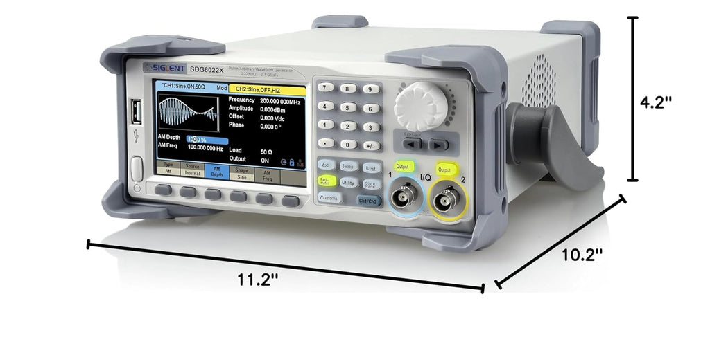SIGLENT SDG6022X Function/Arbitrary Waveform Generator Signal Generator Bandwidth 200 MHz