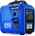3450-Watt Portable Inverter Generator for Camping & RV, 1.6 Gallon Gas Tank for 8.3 Hours Use, 120V Gas Powered Generator Ultra-Quiet Operation, EPA Compliant, Blue
