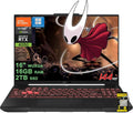 ASUS TUF Gaming A16 Laptop 16' WUXGA IPS 144Hz AMD 6-core Ryzen 7 7445HS 16GB DDR5 2TB SSD NVIDIA GeForce RTX 4050 (Up to 194 AI Tops) RGB Backlit USB4 Two-Way AI Noise Cancelation Win11Pro ICP Hub