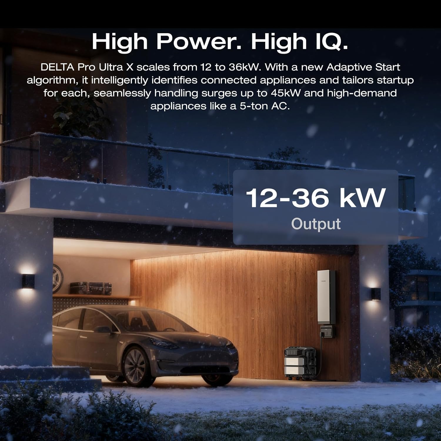 EF ECOFLOW Extra Battery for Delta Pro Ultra&Delta Pro Ultra X, Lifepo4 Battery Backup for Home Use, Emergency, Camping, RV