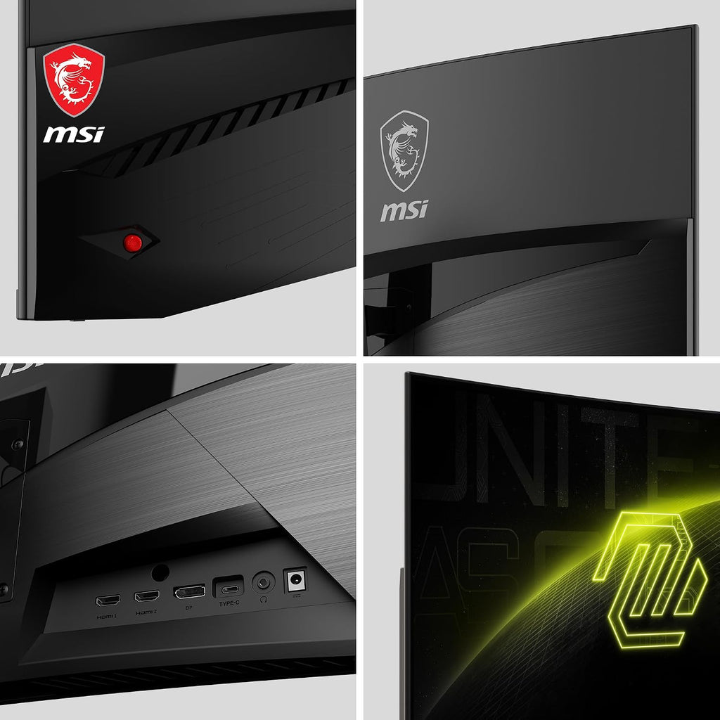 msi MAG321CUP 32-inch 3840 x 2160 (UHD), VA, 4K Gaming Monitor 160Hz, Adaptive Sync, 1ms, HDMI, Display-Port, VESA Mountable, Tilt, Black