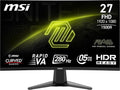msi MAG 276CXF 27-inch 1920 x 1080 (FHD) Curved Monitor, 280Hz, HDMI, DisplayPort, VGA Port, VESA Mountable, Tilt, Speaker, Slim Bezel, 0.5ms, Black