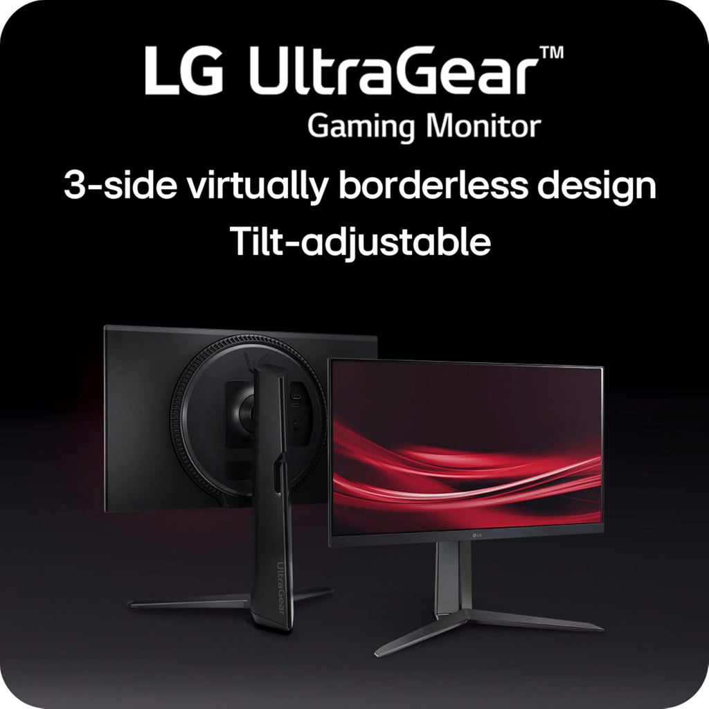LG 27GS40W-B 27-Inch Ultragear FHD (1920 x 1080) Gaming Monitor, 180Hz, HDR10, AMD FreeSync, HDMI, DisplayPort, H/P Out, Black